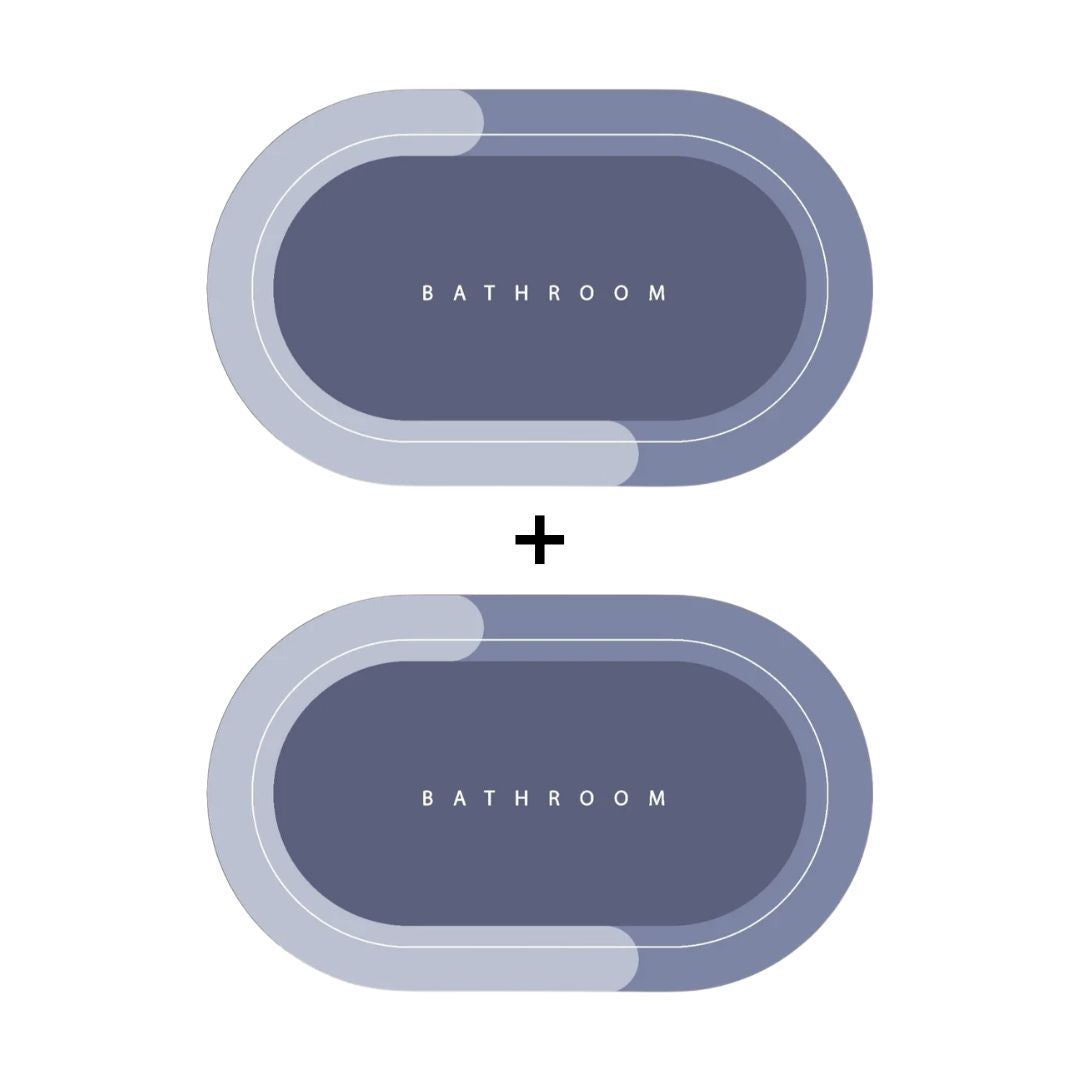 Tapete House Home™ Para banheiro antiderrapante premium - PAGUE 1 LEVE 2